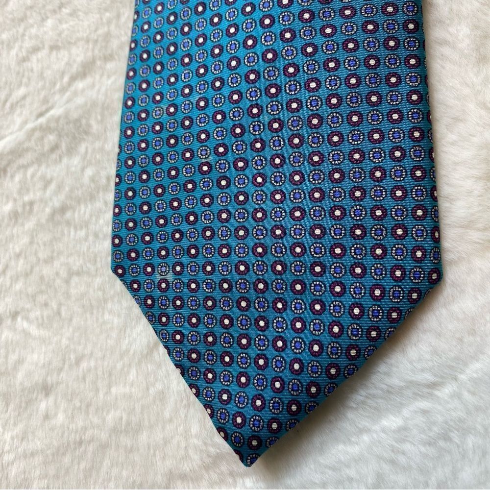 Christian Dior Monsieur Blue Tone 100% Silk Tie